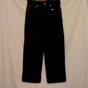 Levi's black 550  jeans